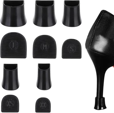 Produktbild von Paar Damen-Absatzschoner, Absatzkappen, Absatzschutz, Absatzschutz, Schuhschutz für High Heels für Damen, für Hochzeiten, Outdoor-Aktivitäten