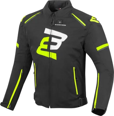 Produktbild von Bogotto Sparrow Wasserdichte Motorrad Textiljacke, schwarz/gelb, M