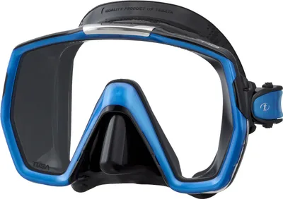 Produktbild von TUSA Freedom HD - Tauchmaske mit großem Sichtfeld, Farbe:schwarz/blau