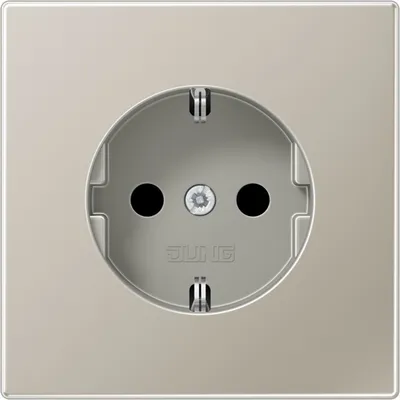 Produktbild von JG SCHUKO Steckdose ES1520 Edelstahl