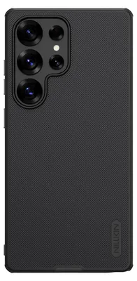 Produktbild von Nillkin, Hülle für Galaxy S25 Ultra Bi-Material Design Super Frosted Pro, Schwarz