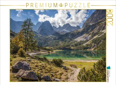Produktbild von CALVENDO Puzzle Seebensee im Gaistal, Ehrwald 2000 Teile Puzzle quer | 2000 Teile Lege-Größe 90x67cm Foto-Puzzle für glückliche Stunden