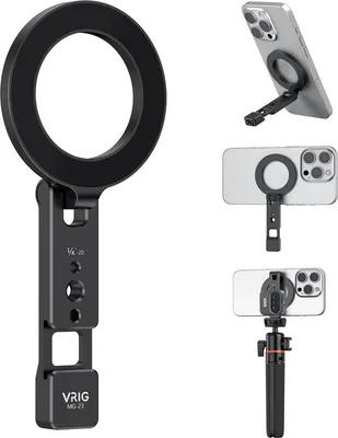 Produktbild von Magnetische Telefonhalterung, Telefonstativhalterung, faltbarer magnetischer Telefonhalter fuer den Schreibtisch, Ersatz fuer iPhone 16/15/14/13/12 Android-Telefone