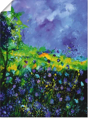 Produktbild von ARTland Poster Wilde Blumen Größe: 30x40 cm