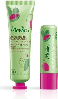 Obrázek produktu pro MELVITA Vyživující dvoudílná sada na ruce a rty