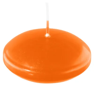 Produktbild von Schwimmkerzen Mandarin 32 x Ø 80 mm, 8 Stück