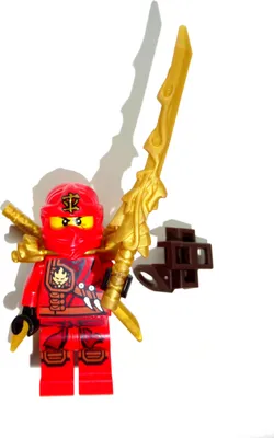Image de LEGO Ninjago : Kai avec épée de dragon et deux katanas