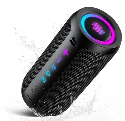 Productafbeelding van Draagbare Bluetooth Speaker 30 W - Bluetooth 5.4 Verbinding - 24 Uur Batterijduur - IPX7 Waterdicht
