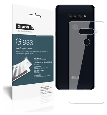 Zdjęcie produktu dla 1x Folia ochronna na tylną obudowę LG K50S - Folia przeciwwstrząsowa 9H z plastikowego szkła dipos Glass