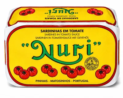 Obrázok produktu pre Nuri – Srdiečka v pikantnej paradajkovej omáčke, 125 g, konzerva