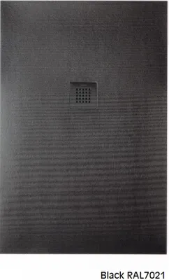 Produktbild von SANYCCES STRATO Rechteckige Duschwanne 90 x 80 cm, schwarz