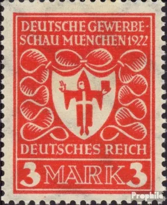 Produktbild von Briefmarken Deutsches Reich 1922 Mi 201 gestempelt Deutsche Gewerbeschau