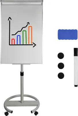 Obrázek produktu pro mobilní tabule s funkcí flipchartu pro popisování