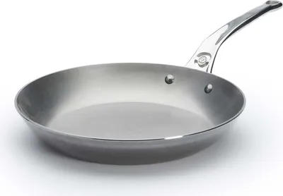 Produktbild von de Buyer STEEL FRY, Rund, Allzweckpfanne, Edelstahl, Edelstahl, 28 cm, 2,17 kg