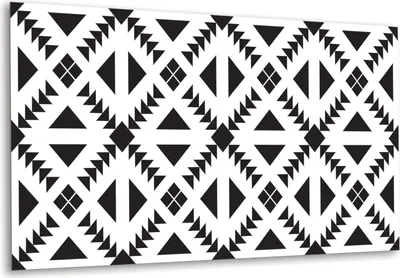 Produktbild von Fliesen Vinyl Selbstklebend Spritzschutz Aufkleber für die Küche, Dreiecke Und Quadrate - 100 cm x 50 cm