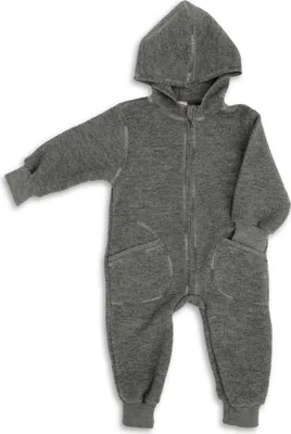 Produktbild von Engel Baby-Overall mit Kapuze und Reißverschluss