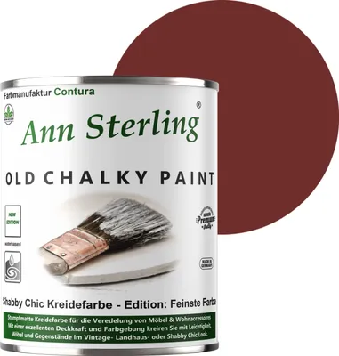 Produktbild von Ann Sterling Kreidefarbe Shabby Chic 750ml - Rubin Rot