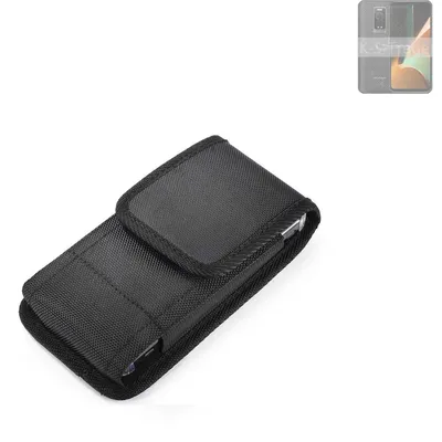 Produktbild von Holster Gürteltasche kompatibel mit Ulefone Armor 17 Pro Holster Gürtel Tasche wasserabweisend Handy Hülle Schutz Hülle Outdoor schwarz K-S-Trade