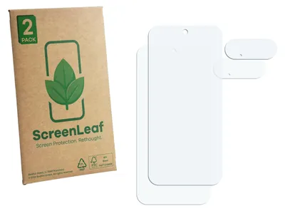 Produktbild von 2x ScreenLeaf Schutzfolie für Google Pixel 10 Pro XL (Display+Kamera) Displayschutz Display Schutz Folie Klar Transparent