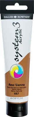 Produktbild von Daler Rowney System3 Acrylfarbe Raw Sienna 150 ml 1 stk