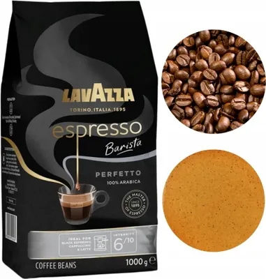 Produktbild von Lavazza Espresso Barista Perfetto, 1 kg, Espresso, Medium geröstet, 1 Stück(e), Faltenbeutel aus Papier