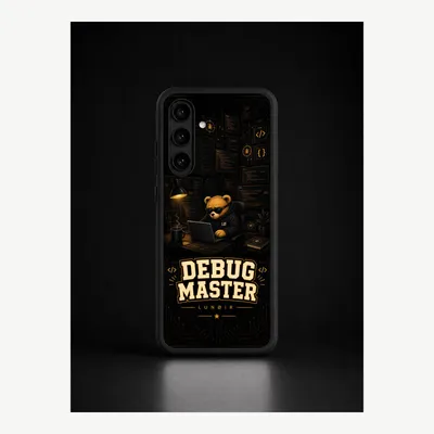 Productafbeelding van Samsung S24 Plus hoesje, telefoonhoesje, beschermhoesje, case met debuggingsmotief – LUNØIR ©