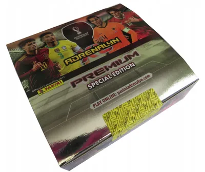 Produktbild von Panini Fifa World Cup Qatar 2022 Box – Premium Pouches – 10 Limited Edition Cards