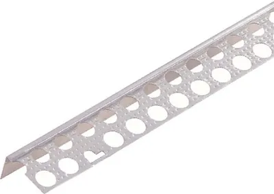 Produktbild von PROTEKTOR 9299 Aluminium Abschlussprofil Göppinger Profil 250cm 50 Stück Silber Plattenstärke 12,5mm für Gipskarton, Göppinger Profil, Putzprofil