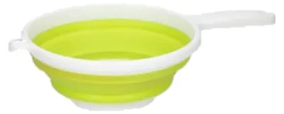 Produktbild von Faltbares Sieb, faltbarer Küchenfilter, platzsparendes Waschbecken mit Griff, BPA-frei, spülmaschinengeeignet Conny Clever®