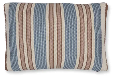 Produktbild von PIP Studio Dekokissen PIP Bonsoir Combistripe Blue 40x60 Blau