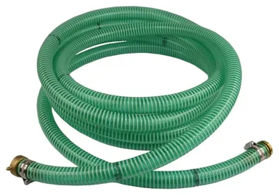Produktbild von 1"/25mm Saug- + Druckschlauch mit 1" AG Schlauchtülle + 1" IG 2/3 Verschraubung 1m