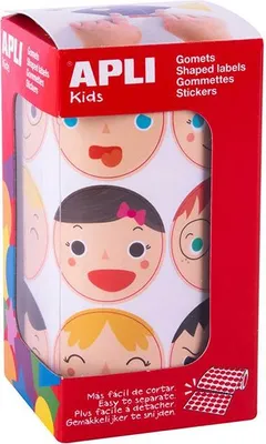 Produktbild von Stickerset Emotionen Hobbyaufkleber Papier 360 Stück - Emotions Sticker