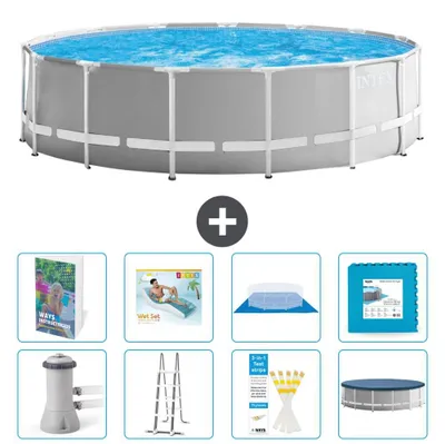 Immagine prodotto di Piscina Prism Frame rotonda - 457 x 122 cm - 9 pezzi  S651