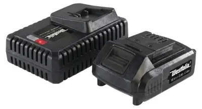 Image de Kit batterie Lithium-Ion 18 V 2,0 Ah A2AH18 et lotur Rapide ASLG pour Outils Électroportatifs