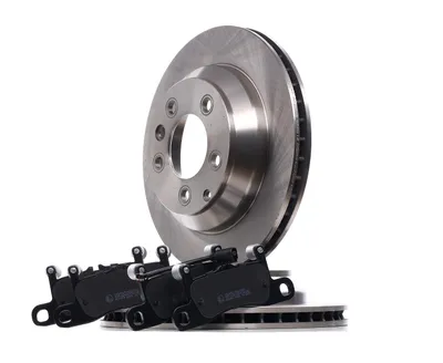 Produktbild von 2X Bremsscheiben + Bremsbeläge Hinten