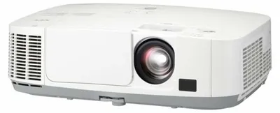 Produktbild von NEC P451W, 4000 ANSI Lumen, 3LCD, WXGA (1280x800), 4000:1, 16:10, 635 - 7620 mm (25 - 300")