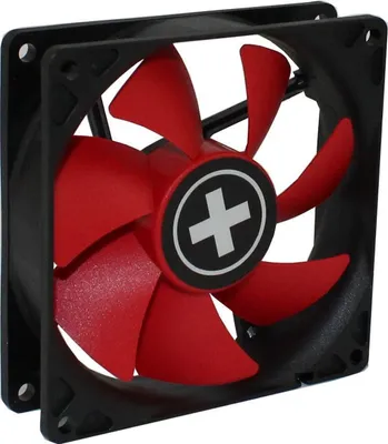 Obrázok produktu pre Ventilátor do počítačovej skrine Xilence XPF80.R 8 cm čierny, červený