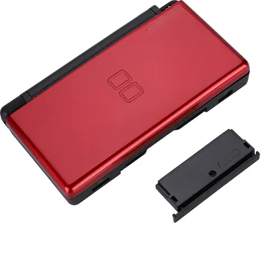 Komplette Reparatur Teile für Nintendo DS lite Ersatz Kit Gehäuse Shell Case (rot)