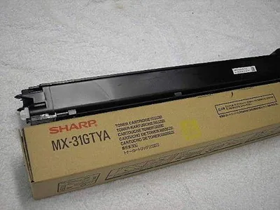 Produktbild von SHARP Tonerkartusche gelb MX31GTYA