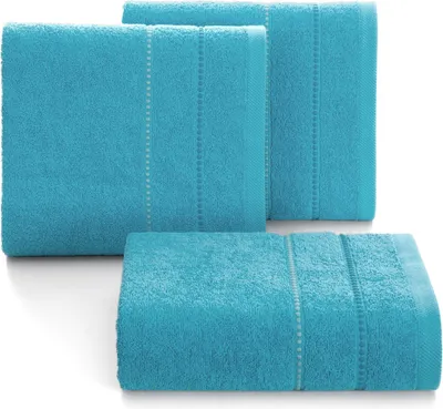 Zdjęcie produktu dla Eurofirany 452923, 70 x 140 cm, Bawełna, Poliester, Niebieski, 1 szt.