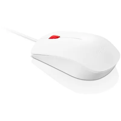 Obrázek produktu pro Lenovo 4Y50T44377, Pro praváky i leváky, Optický, USB Typ-A, 1600 DPI, Bílá