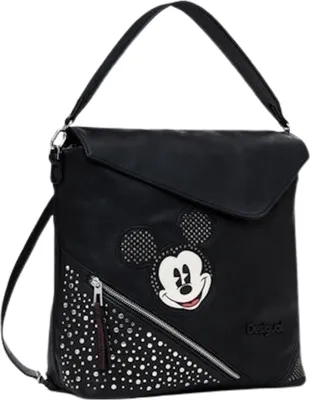 Produktbild von Desigual Back Mickey Studstyle Jer Rucksack Schwarz in Gr. OneSize
