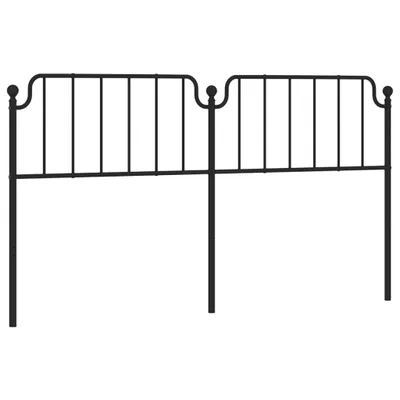 Produktbild von VidaXL 373923, Schwarz, Stahl, 180 cm, 1870 mm, 102 cm, 40 mm