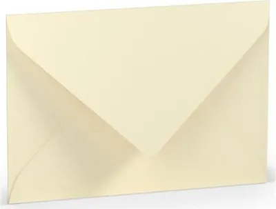 Produktbild von 50x RÖSSLER 16402008 Briefhülle Paperado, B6, 100g/m², Seidenfutter, chamois