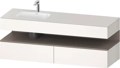 Produktbild von DURAVIT QA4795043840010 QTG EWT KWTU 1600 Wß Hgl. Be