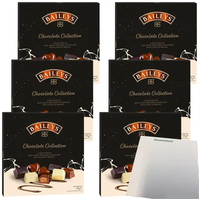 Produktbild von Baileys Schokolade Collection VPE (6x135g Packung) + usy Block