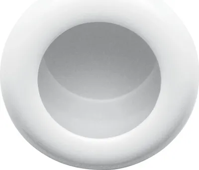 Produktbild von Muschelgriff HEWI 538.60 ML ø 60 mm, Einlass ø 55 mm, Polyamid reinweiß