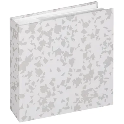 Produktbild von Walther, ME-298-1, Memo-Album Terrazzo, stone white, 200 Fotos 10x15 cm