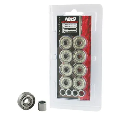 Produktbild von Abec 5 Carbon Steel Nils Extreme Lager (8 Stk)