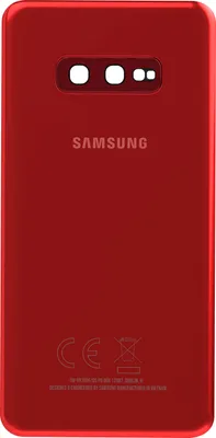 Image de Samsung, Couvercle de batterie original pour Samsung Galaxy S10e, rouge